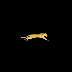 papers.co-ae41-running-puma-gold-illust-art-minimal-1-wallpaper