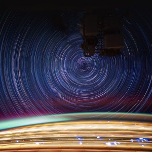 ISS030 star trails created with iss030e271722 thru iss030e271757