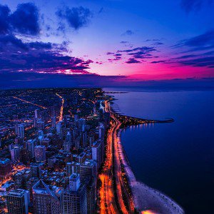 papers.co-mh45-chicago-city-night-sky-view-scape-ocean-beach-1-wallpaper