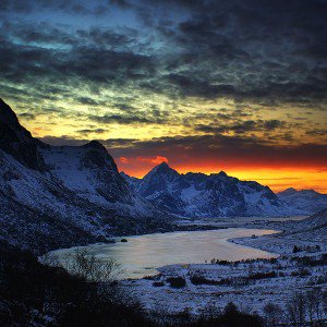 papers.co-ml17-snow-lake-dark-night-mountain-cold-1-wallpaper